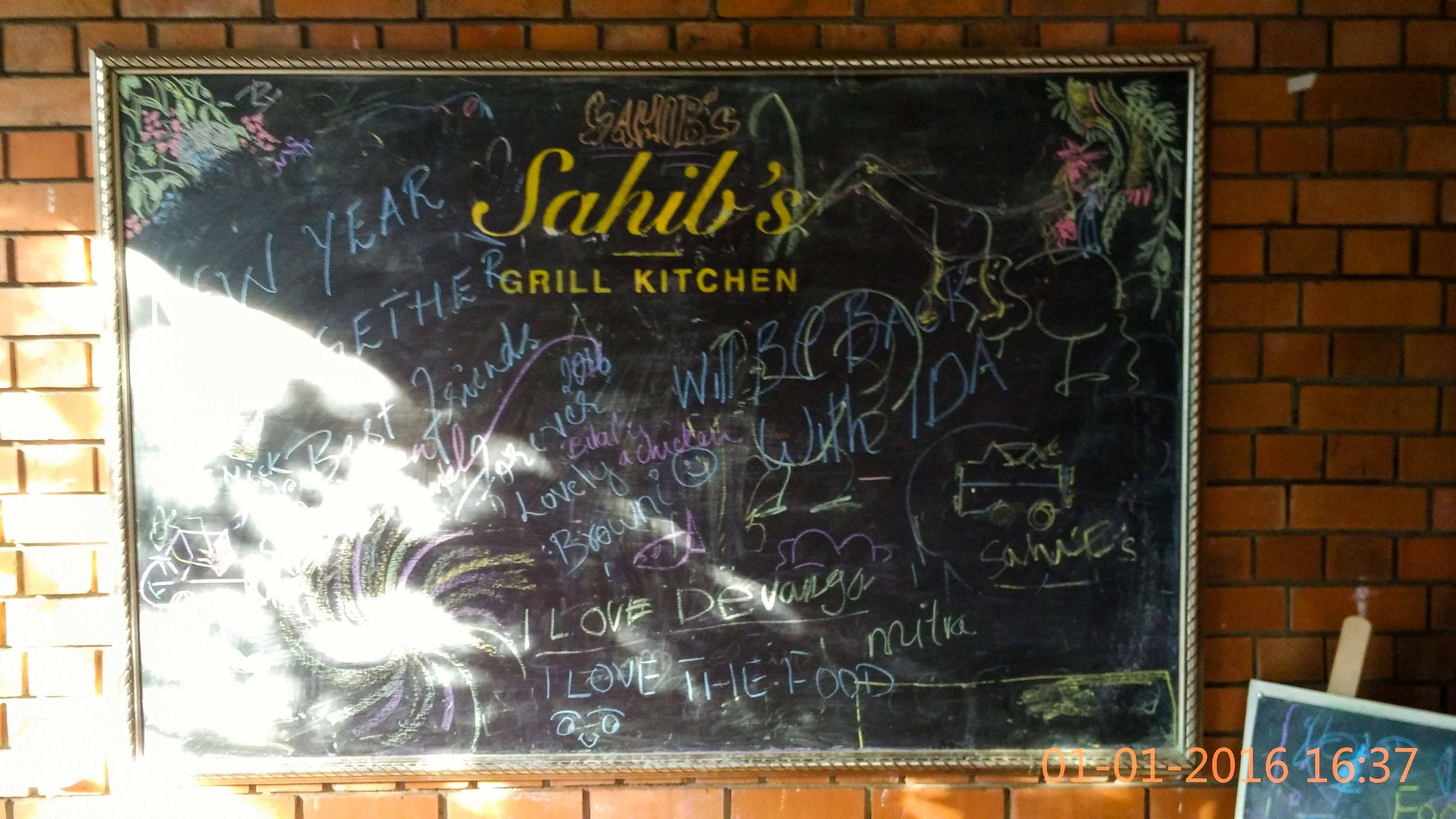 Sahib's grill kitchen